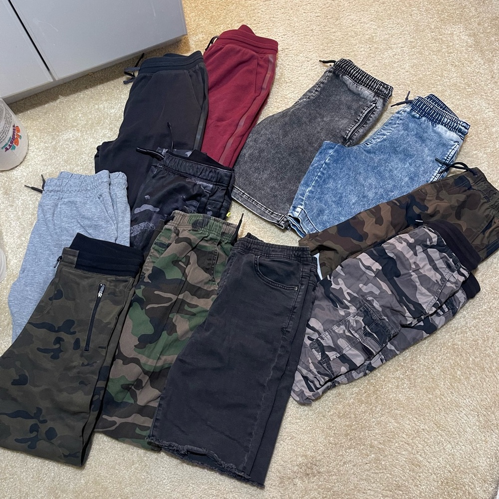 Boys bundle pants and shorts